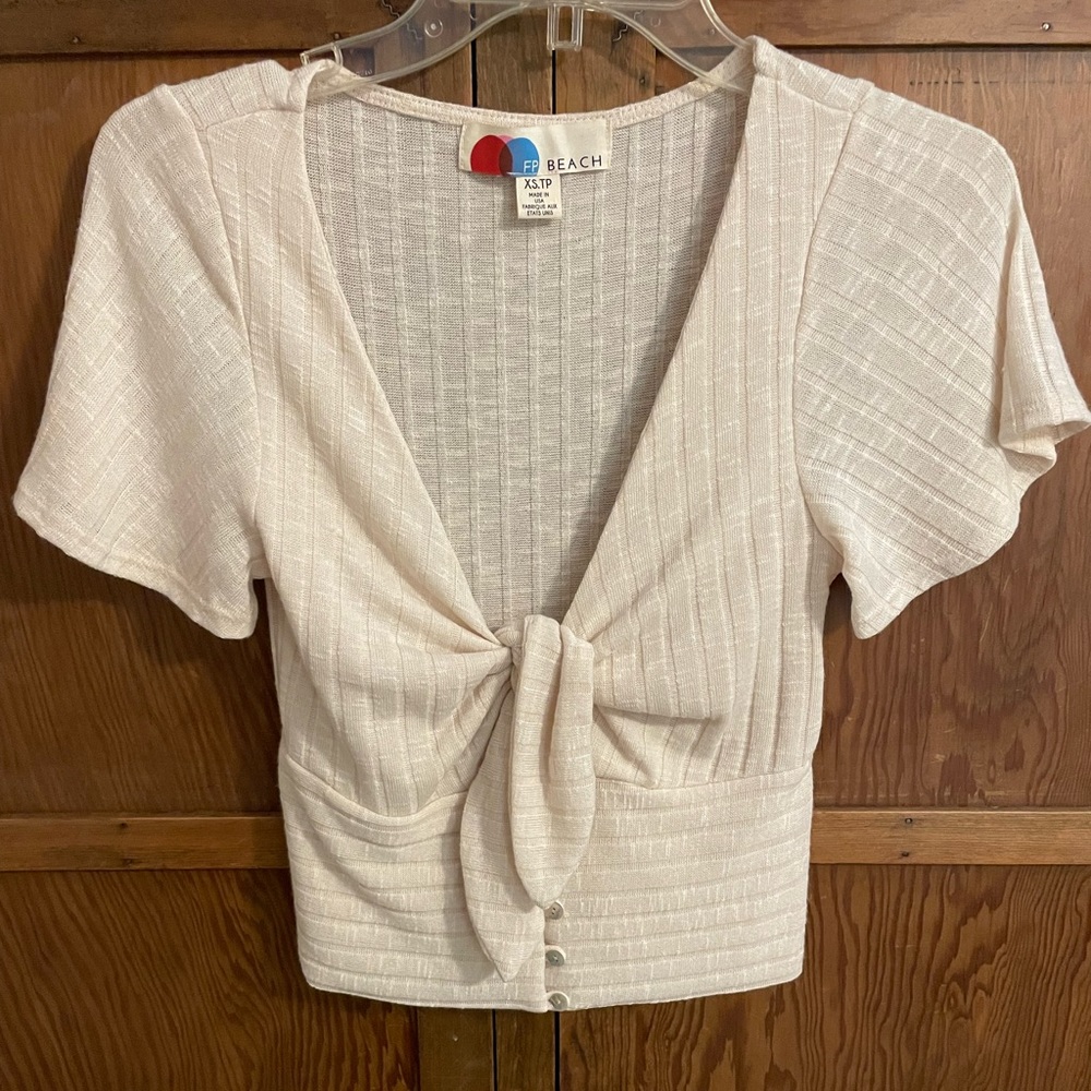 NWOT Free people beach knit top
